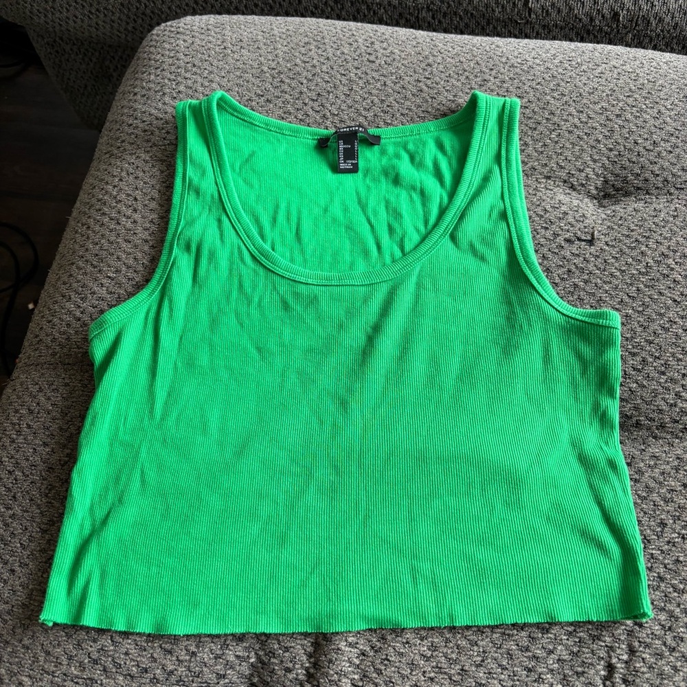 Green Tank top